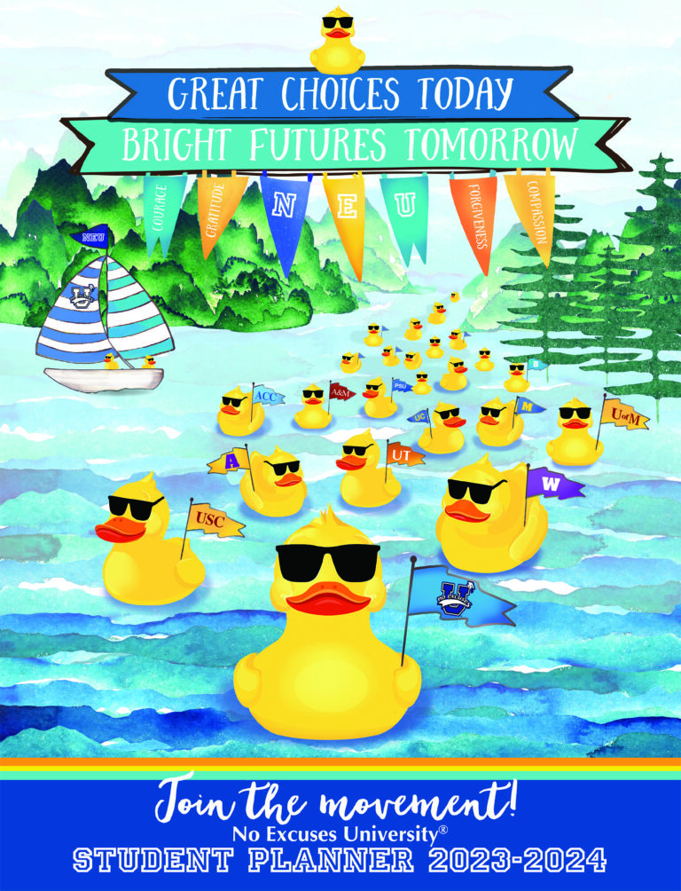 *NEW* 2023-2024 NEU Student Planner - No Excuses University